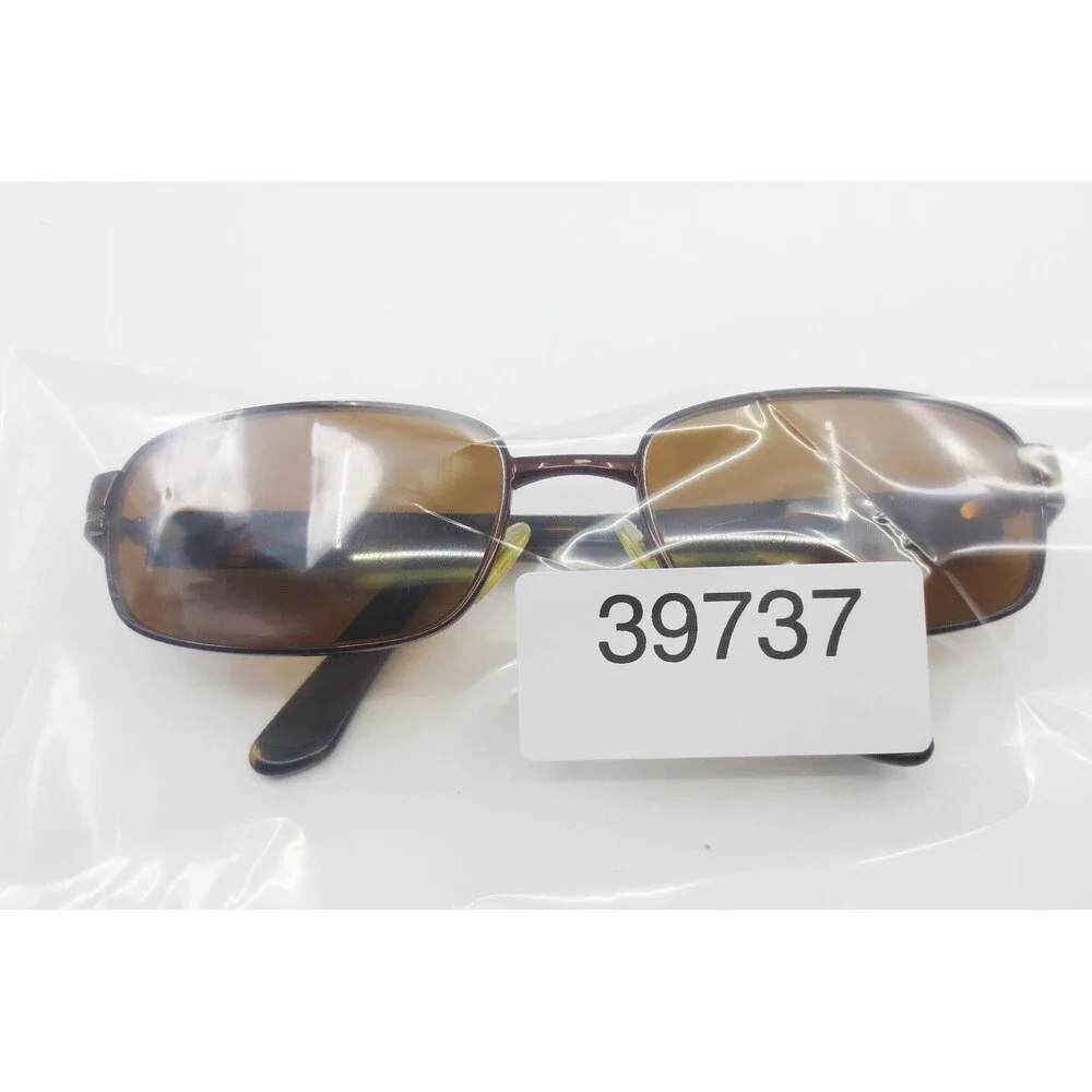 Kirkland Signature Meritage 545181 Brown Tortoise Rectangle Sunglasses Italy